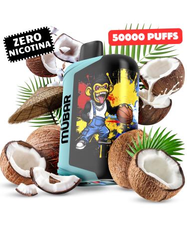 Mübar Eden Beast 50K Cocoloco Vape Descartável 0mg
