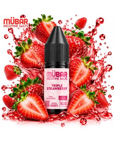 Mübar Salts Triple Strawberry 10ml