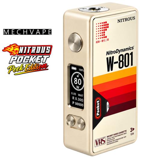 Mechvape Nitrous Pocket PEEK Edition 80W | Mod 18650