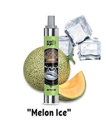 MELON ICE 4000 PUFFS - SEM NICOTINA - KING PUFF