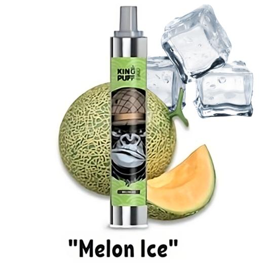 MELON ICE 4000 PUFFS - SEM NICOTINA - KING PUFF