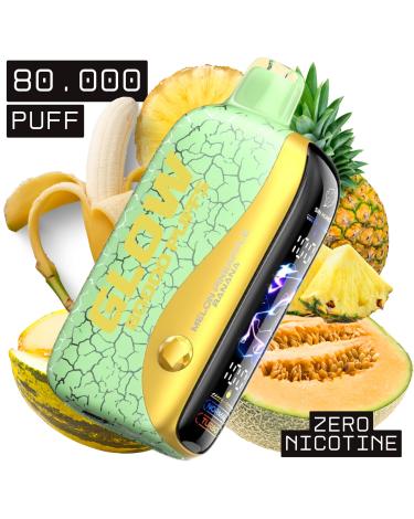 MELON PINEAPPLE BANANA Descartável | 80.000 Puff | GUDBAR Glow (SEM NICOTINA)