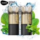 Fresh Mint | Pack 2 uds | Cartuchos Pré-Carregado 20mg Vozol Switch Pro