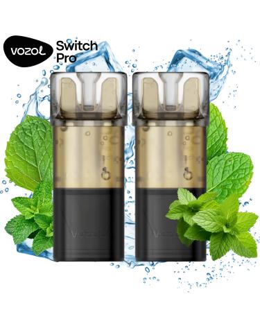 Fresh Mint | Pack 2 uds | Cartuchos Pré-Carregado 20mg Vozol Switch Pro