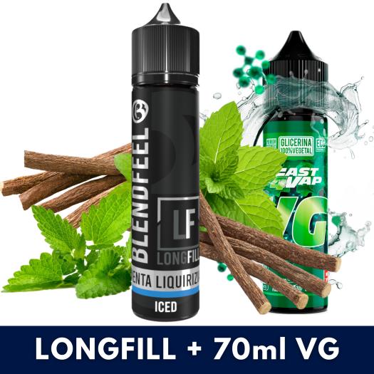 Menta Liquirizia 20ml/60 (Longfill) Blendfeel + 70ml VG Fast Menta Liquirizia 20ml/60 (Longfill) Blendfeel + 70ml VG Fast