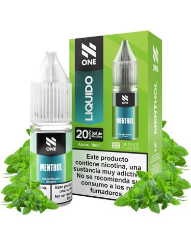 Menthol 10ml - Líquido con SALES DE NICOTINA - N-One