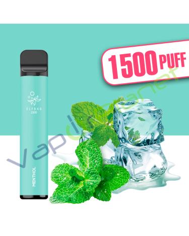 MENTHOL Elf Bar 1500 4,8ml Pod System - Descartável - SEM NICOTINA