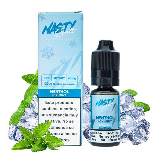 MENTHOL ICY MINT - NASTY JUICE 10 ml - Líquido con SALES DE NICOTINA