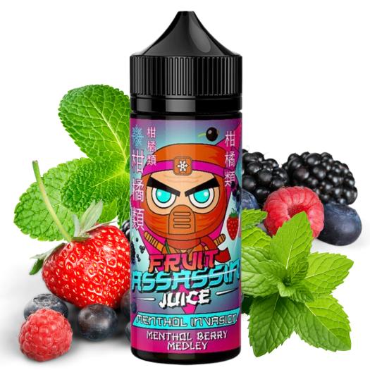 Menthol Invasion 100ml Fruit Assassin Juice by Fantasi