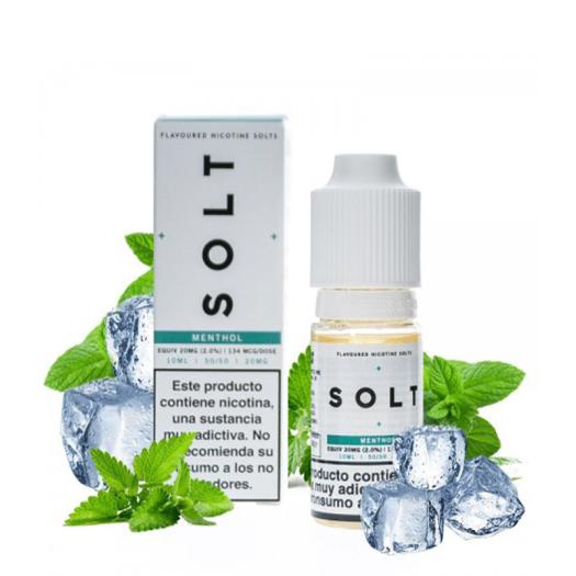MENTHOL - SOLT 10 ml - 20 mg - Líquido con SALES DE NICOTINA