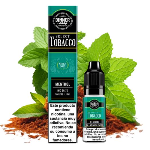 Menthol Tobacco Bar Salts 50:50 Dinner Lady