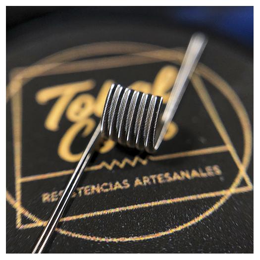 Micro MTL 1ohm Tobal Coils - Resistores artesanais Tobal Coils Micro MTL 1ohm Tobal Coils - Resistores artesanais Tobal Coils