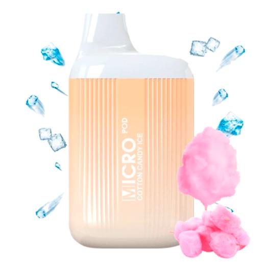 Micro Pod descartável Algodão Doce Ice 20mg Micro Pod descartável Algodão Doce Ice 20mg