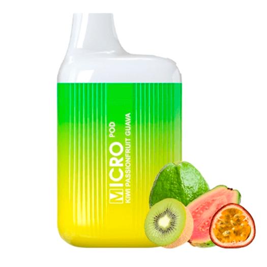 Micro Pod Descartável Kiwi Passionfruit Guava 20mg