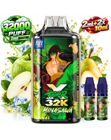 MINASAWA XFighter 32K | SEM NICOTINA 0mg | 32.000 Puff