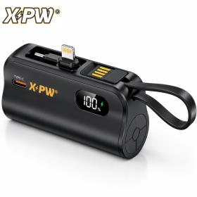Mini bateria externa XPW 5000mAh | Power Bank USB-C