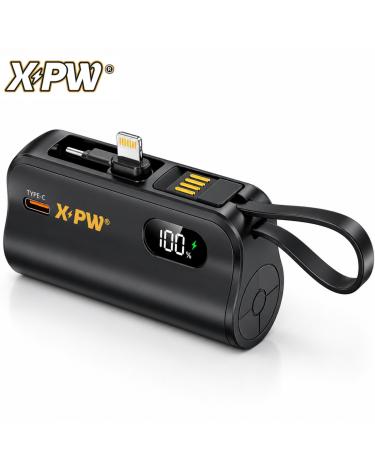 Mini bateria externa XPW 5000mAh | Power Bank USB-C
