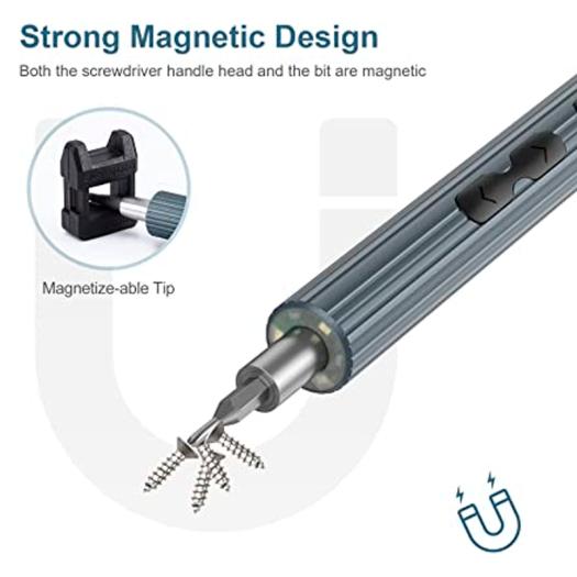 Mini Chave de Fenda Elétrica de Precisão 36in1