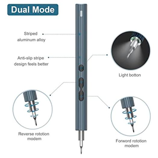Mini Chave de Fenda Elétrica de Precisão 36in1