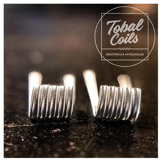 Mini Erizo 0´21ohm Tobal Coils - Resistencias Artesanales Tobal Coils