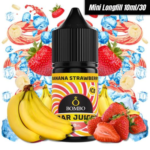MiniLongfill Banana Strawberry Ice 10ml/30 - Bombo Bar Juice