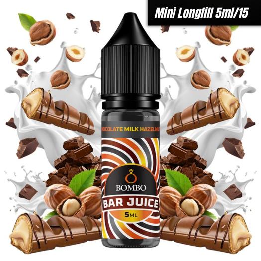 MiniLongfill Chocolate Milk Hazelnut 5ml/15 - Bombo Bar Juice MiniLongfill Chocolate Milk Hazelnut 5ml/15 - Bombo Bar Juice