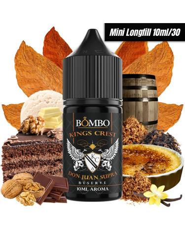 MiniLongfill Don Juan Supra Reserve 10ml/30 Platinum Tobaccos by Bombo