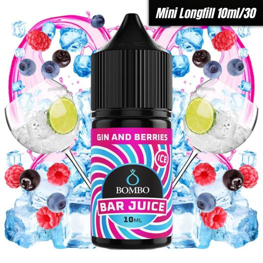 MiniLongfill Gin & Berries Ice 10ml/30 - Bombo Bar Juice