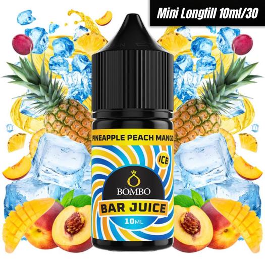 MiniLongfill Pineapple Peach Mango Ice 10ml/30 - Bombo Bar Juice