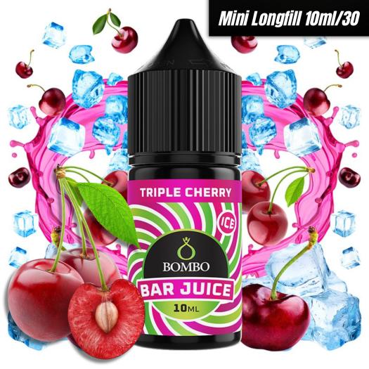 MiniLongfill Triple Cherry Ice 10ml/30 - Bombo Bar Juice MiniLongfill Triple Cherry Ice 10ml/30 - Bombo Bar Juice