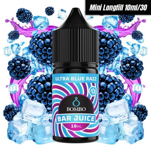 MiniLongfill Ultra Blue Razz Ice 10ml/30 - Bombo Bar Juice