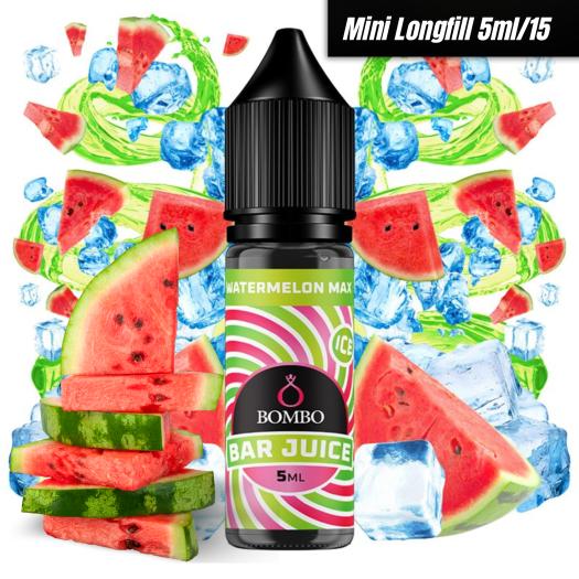 MiniLongfill Watermelon Max Ice 5ml/15 - Bombo Bar Juice