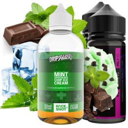 Mint Chocolate Ice Cream 50ml/250 Aroma (Longfill) Drip Hacks + 140ml VG