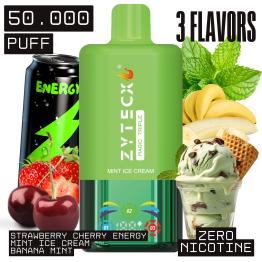 Mint Ice Cream | MAGIC TRIPLE Descartável | 50.000 Puff Sem Nicotina |