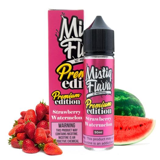 Mistiq Flava Strawberry Watermelon 50ml + Nicokits Gratis Mistiq Flava Strawberry Watermelon 50ml + Nicokits Gratis