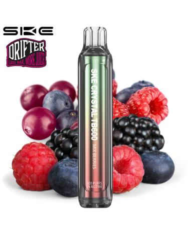 Mix Berries SKE x Drifter Crystal TB600 20mg Descartável