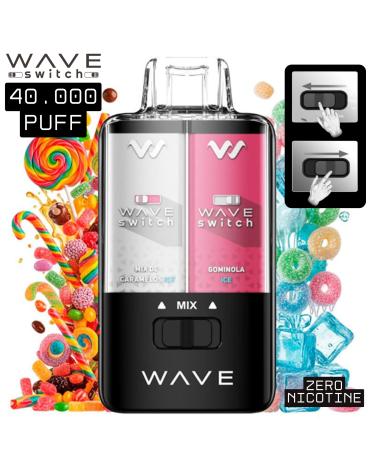 Mix de Caramelos Ice Gominola Ice 40.000 Puffs Bud Vape Wave Switch | Descartável |