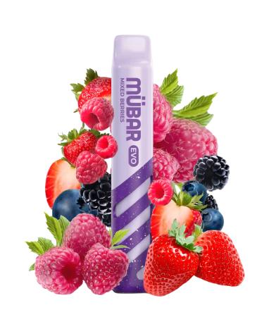 MIXED BERRIES Mübar EVO800 20mg