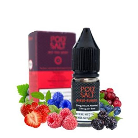 MIXED BERRIES - POD SALT 10 ml - Líquido con SALES DE NICOTINA