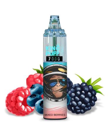 Mixed Berry 7000 puffs - KING PUFF v2 - SEM NICOTINA