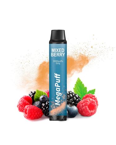 Mixed Berry MegaPuff – 3000 PUFF – Descartável SEM NICOTINA