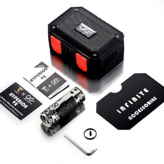 Mod Meca Hyperion V2 | Silver Brass Plain | Thunder Cloud x Infinite Modz