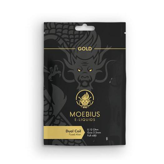 Moebius Coils Gold 0.12 oHm - Moebius Coils
