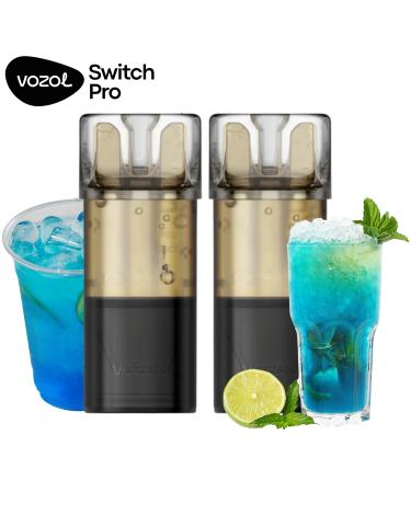 Blue Mojito | Pack 2 uds | Cartuchos Pré-Carregado 20mg Vozol Switch Pro