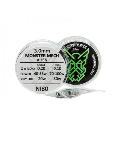 Monster Mech – Alien 26 - coils 3mm - Bearded Viking Custom