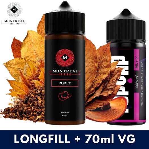 Montreal Original Rodeo 12ml/120 (Longfill) + 70ml VG