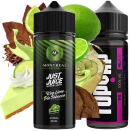 Montreal x Just Juice Key Lime Pie Tobacco 24/120ml (Longfill) + 70ml VG