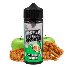 Moreish As Flawless Custards APPLE CRUMBLE 100ml + Nicokits Gratis