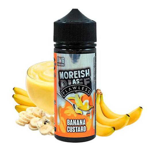 Moreish As Flawless Custards BANANA 100ml + Nicokits Gratis