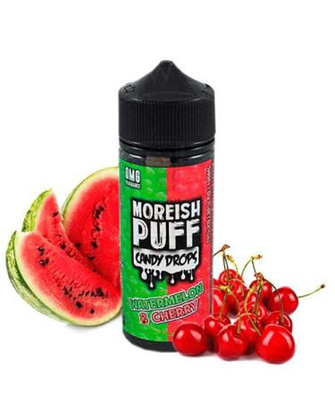 Moreish Puff CANDY DROPS WATERMELON & CHERRY 100ml - Liquidos Moreish Puff